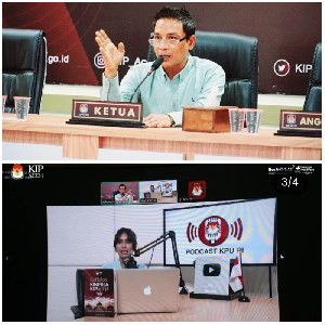 Ketua KIP Aceh Bahas Refleksi Pilkada 2024 dalam Podcast KPU RI