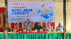 Bupati Safwandi Launching Aceh Jaya Connect, Pastikan Masyarakat Bebas Blankspot