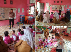 Polisi Sahabat Anak: Satlantas Polres Aceh Selatan Gelar Edukasi Lalu Lintas di TK