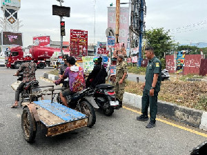 Tertib Syariat di Ruang Publik, Satpol PP-WH Aceh Besar Lakukan Patroli Rutin