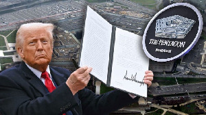 Trump Resmi Ganti Nama Kementerian Pertahanan Jadi Departemen Perang