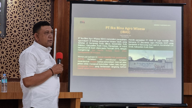 Beroperasi Tanpa Izin, PT IBAS Diduga Rampas Hutan Lindung di Aceh Utara