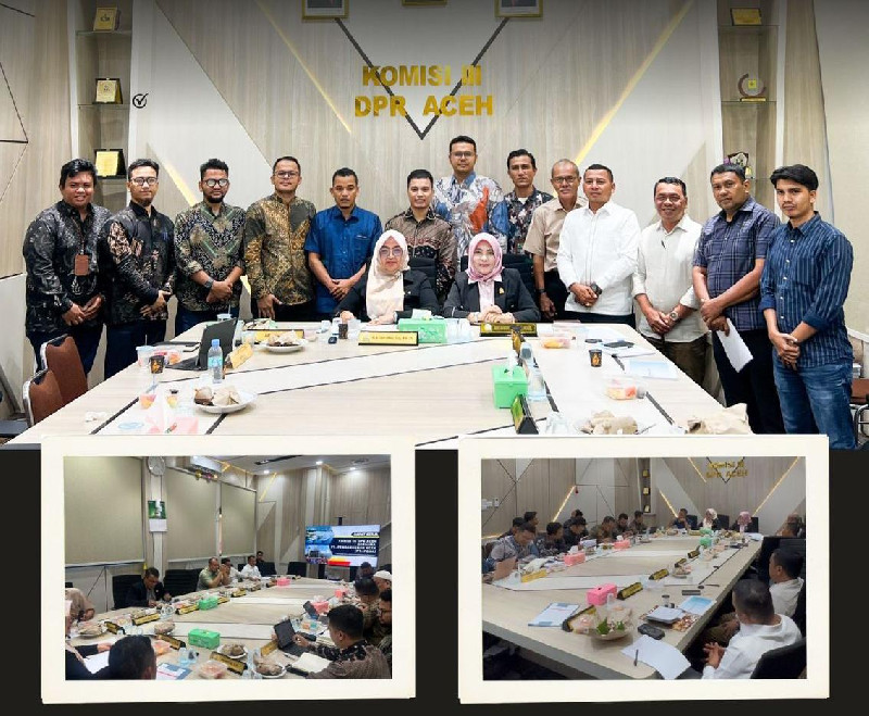 Komisi III DPRA Dukung Langkah Strategis PT PEMA Perkuat PAD Aceh