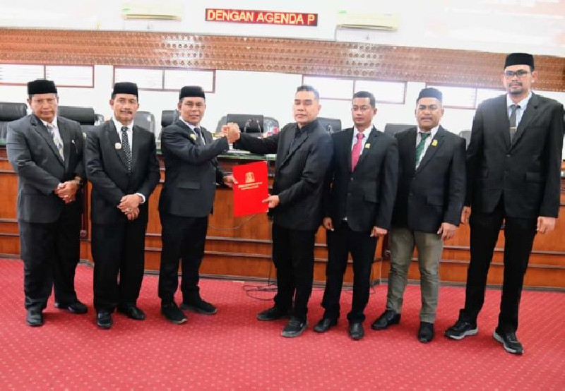 DPRK Aceh Besar Sepakat Raqan RPJMD Tahun 2025-2029 Ditetapkan Jadi Qanun