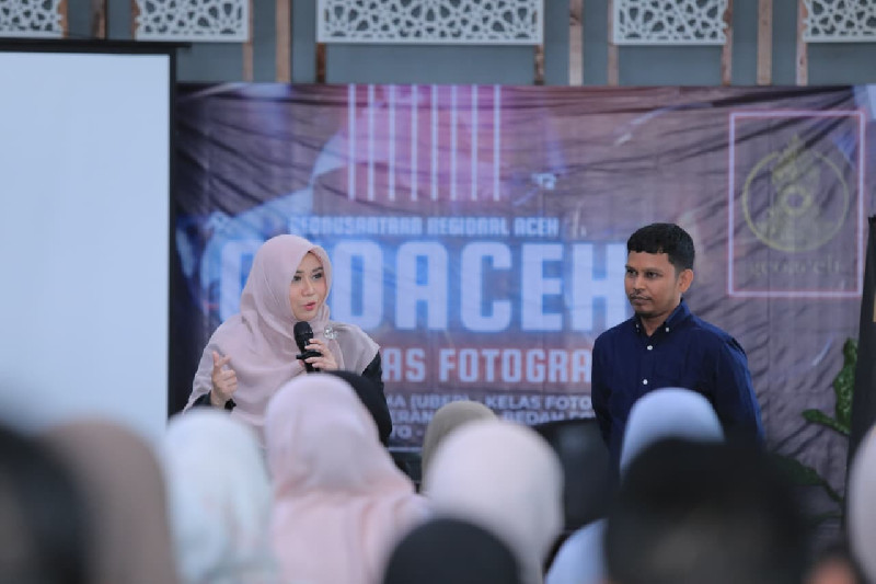 Komunitas GEOACEH Gelar Kelas Fotografi Bahas Trik Cepat Jual Foto Online