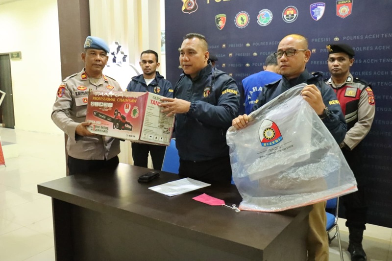 Penebang Hutan Lindung Bur Kelieten Ditangkap Polisi