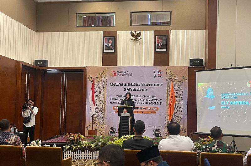 Panwaslih Kota Banda Aceh Gelar Penguatan Kelembagaan Pengawas Pemilu