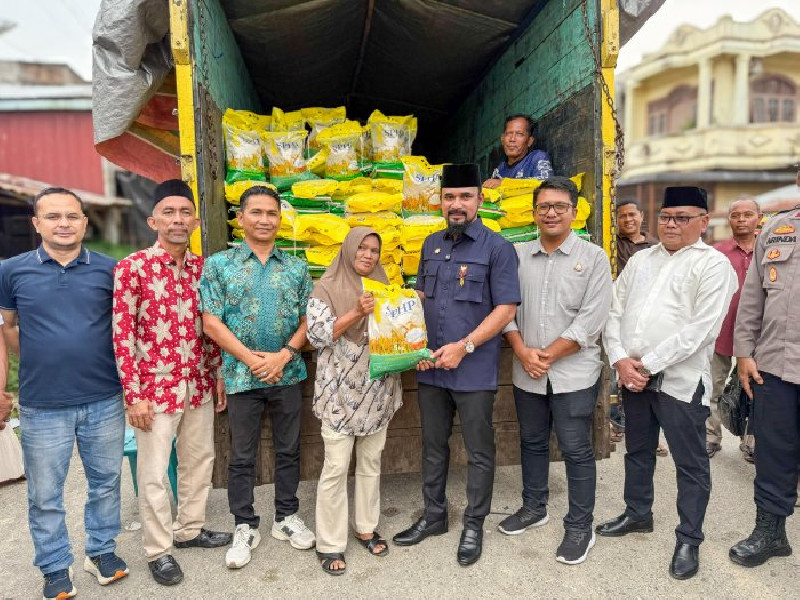 GPM Digencarkan, 90 Ton Beras SPHP Disalurkan di Aceh Timur