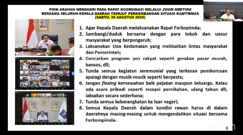 Instruksi Mendagri: Tekan Pemborosan, Hindari Flexing, Jaga Kepercayaan Publik