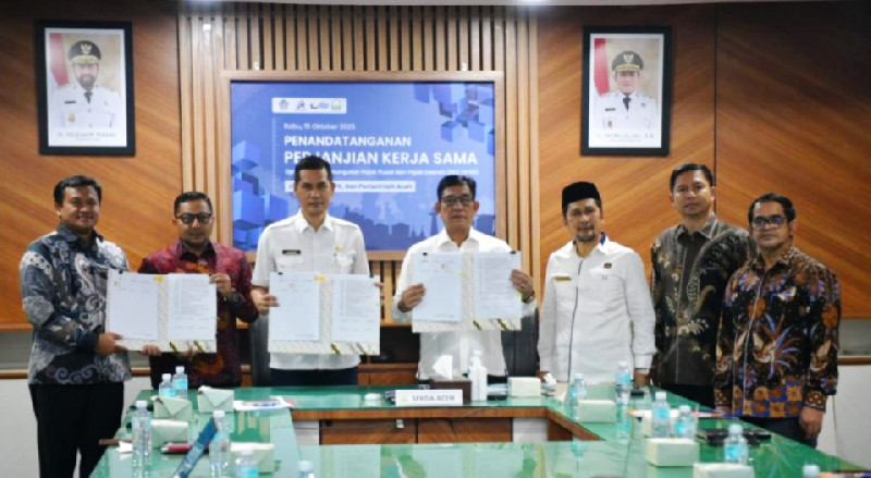 Sekda Aceh: Sinergi Pajak Pusat-Daerah Perkuat Tata Kelola dan Fiskal Aceh