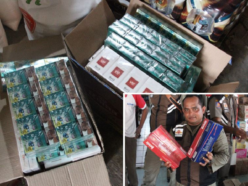 39.820 Batang Rokok Ilegal Disita di Pidie Jaya, Bea Cukai Aceh Tingkatkan Pengawasan