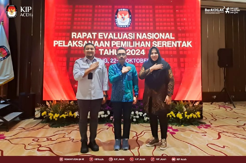 KIP Aceh Bahas Penguatan SDM dan Digitalisasi dalam Evaluasi Pemilu 2024