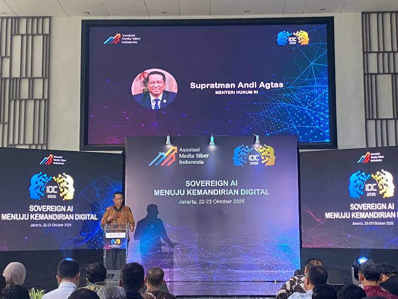 Menteri Hukum Umumkan Protokol Jakarta di IDC 2025, Perkuat Hak Cipta atas Berita
