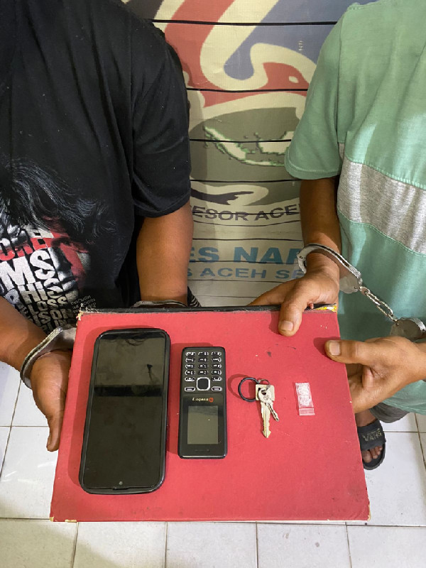 Polres Aceh Selatan Amankan Dua Pelaku Penyalahgunaan Narkoba