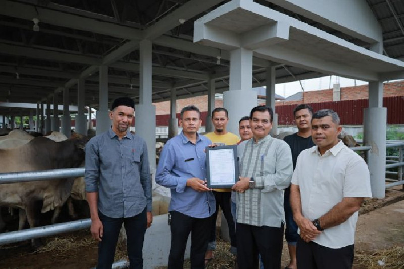 RPH Lambaro Aceh Besar Kini Miliki Sertifikat Halal