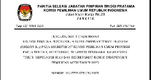 Tiga Nama Lulus Seleksi Sekretaris KIP Aceh, Teuku Joan Raih Nilai Tertinggi