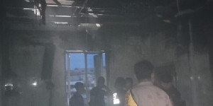 Ruko Vivo Service Center di Lhokseumawe Terbakar, Diduga Akibat Korsleting Listrik