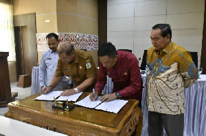 Aceh Tamiang dan Gayo Lues Sepakat Percepat Pembangunan Jalan Lesten-Pulau Tiga