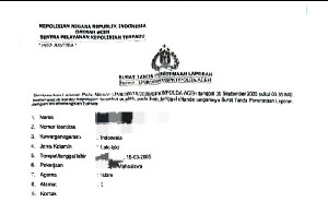 Mahasiswa Laporkan Ajudan Ketua DPRA atas Dugaan Penganiayaan