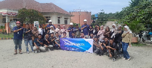 Mahasiswa Teknik Industri UTU Kunjungi Pabrik Kelapa Sawit PT ASN di Aceh Jaya