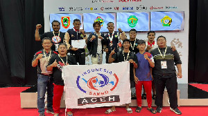 Kontingen Sambo Aceh Sumbang Perak dan Perunggu di PON Kudus