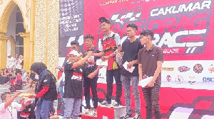 Kejuaraan Drag Bike IMI Aceh 2025 Putaran ke-3 Berlangsung Meriah di Aceh Jaya
