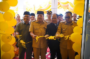 Bupati Nagan Raya Resmikan Gedung Baru Rawat Inap RSUD Sultan Iskandar Muda