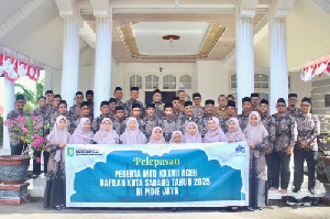 Lepas Kafilah MTQ, Ini Pesan Wali Kota Sabang