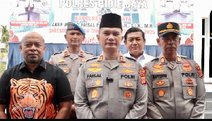Kapolres Pidie Jaya Resmikan Masjid Al-Fahri, Wujud Kepedulian Polri terhadap Pembinaan Umat