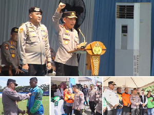 Ribuan Driver Ojol Siap Jadi Mitra Polri Jaga Keamanan Masyarakat Jawa Timur