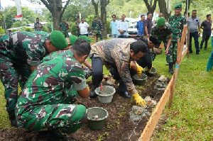 Wali Kota Sabang Letakkan Batu Pertama Pembangunan Koperasi Merah Putih di Cot Abeuk