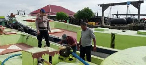 Polairud Polres Aceh Barat Gencarkan Patroli Laut, Cegah Pelanggaran dan Edukasi Nelayan
