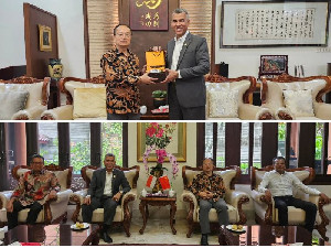 Rektor Unimal Audiensi dengan Konjen RRT, Bahas Penguatan Kerjasama Pendidikan dan Budaya