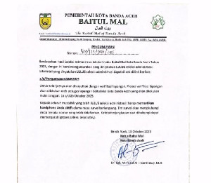 BMK Banda Aceh: Penerima Modal Usaha yang Lulus Admisnitrasi Tidak Matikan Handphone