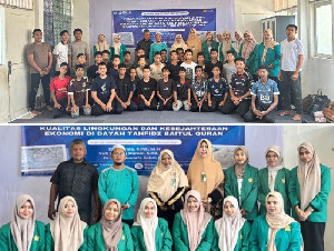 Tim USK Sosialisasi Pemanfaatan Limbah Bulu Ayam di Dayah Tahfizh Baitul Qur’an