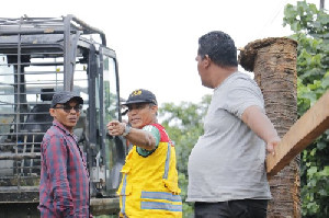 Pemkab Aceh Barat Tangani Darurat Jalan Putus Akibat Banjir