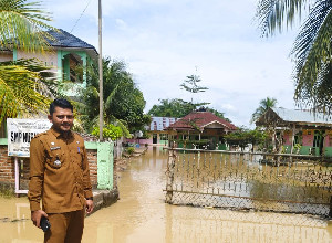 Air Sungai Meluap, 7 Desa Terendam Banjir di Aceh Utara