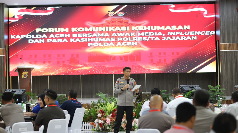 Kapolda Paparkan Pengaruh Narasi pada Pembangunan Aceh