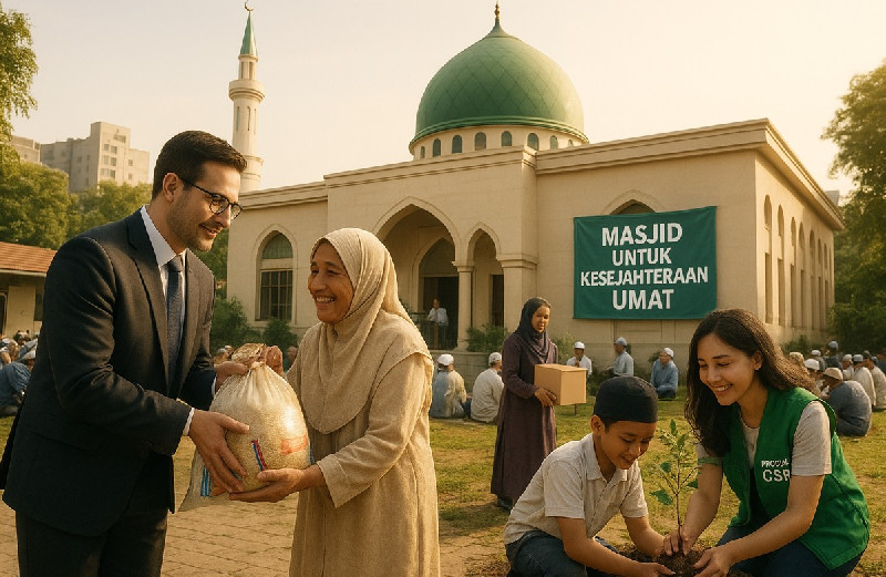 Masjid dan CSR: Menyatukan Semangat Sosial dan Spiritual