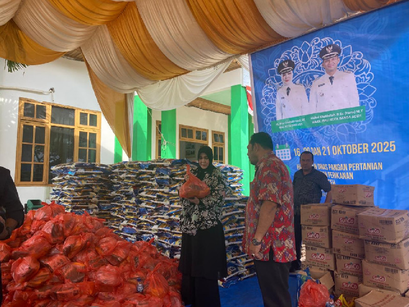 GPM di Banda Aceh, Walikota Illiza: Paket Pangan Murah Berkualitas Premium