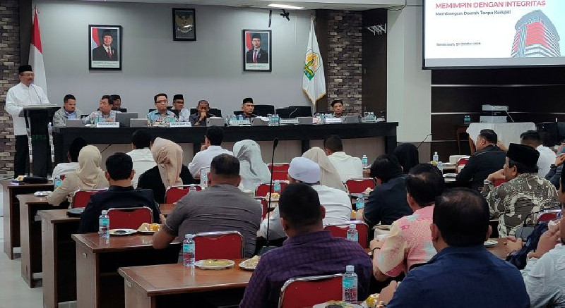 DPRA dan KPK-RI Perkuat Sinergi dalam Pengawasan Perencanaan dan Penganggaran Daerah