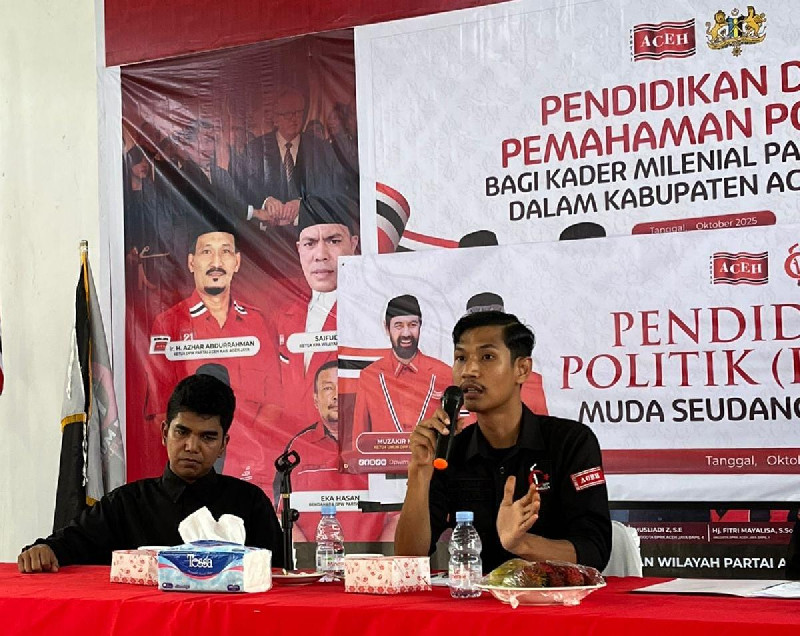 Muda Seudang Aceh Jaya Diharapkan Lahirkan Pemimpin Muda Penerus Perjuangan Partai Aceh