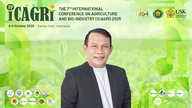 Ketua Fraksi NasDem DPRA Paparkan Riset Rantai Pasok Sawit di ICAGRI 7 USK