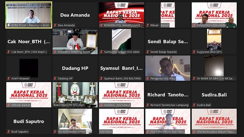 PB ISSI Gelar Rakernas 2025, Fokus Cetak Atlet Juara Dunia