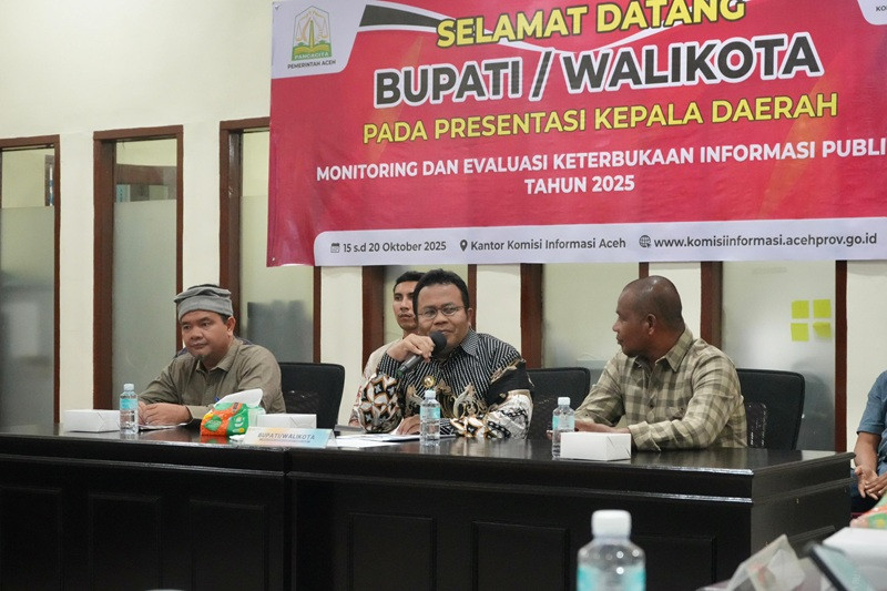 Wali Kota Sabang Tampil Langsung di KI Aceh, Paparkan Inovasi Keterbukaan Publik