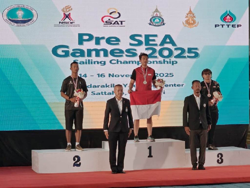 Gregory Roger Wardojo Sumbang Emas untuk Indonesia di Pre SEA Games 2025 Thailand