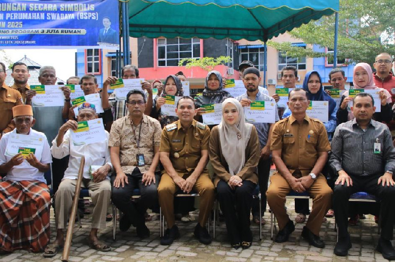 300 Keluarga Lhokseumawe Dapat Rumah Layak Huni Lewat BSPS 2025