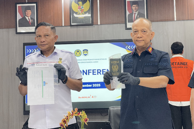 Langgar Izin Tinggal, Imigrasi Banda Aceh Amankan Warga Negara Pakistan