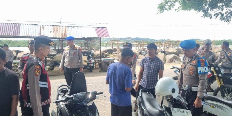 Cegah Balap Liar Saat Salat Jumat, Polres Lhokseumawe Amankan 30 Remaja