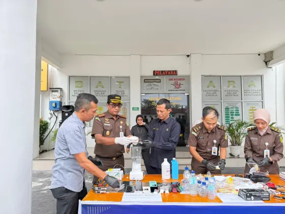 Kejari Meulaboh Musnahkan 230,96 Gram Sabu dari 18 Kasus Narkotika Sepanjang 2025